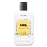 KEMON Haircare Kids Shampoo Hair&Body - Делікатний дитячий шампунь-гель для душу