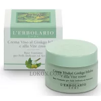 L'ERBOLARIO Crema Viso con Ginkgo biloba e Vite rossa - Крем для обличчя 