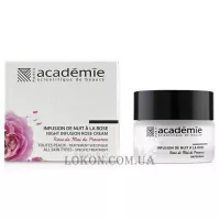 ACADEMIE Aromatherapie Night Infusion Rose Cream - Нічний крем "Рожева інфузія"