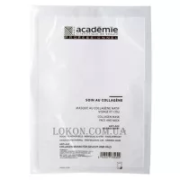 ACADEMIE Native Collagen Mask-Face and Neck - Колагеновий лист для обличчя та шиї