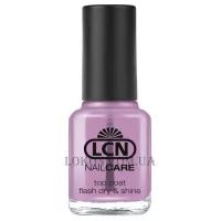 LCN Top Coat Flash Dry & Shine - Топ з миттєвим висиханням та глянцем