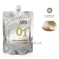 SHOT Ambition Color Pigment Mask 01 Platinum - Маска з пігментом прямої дії "Платинова"