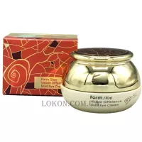 FARMSTAY Visible Difference Snail Eye Cream - Крем під очі з екстрактом равлика