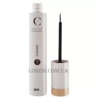 COULEUR CARAMEL Bio Eyeliner №07 - Рідка підводка для очей, матова чорна