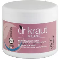 DR KRAUT Detox Black Mask - Чорна маска детокс з активним карбоном та очищувальною глиною