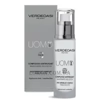 VERDEOASI Uomo Hydrating Cream Essential Comfort - Комплекс проти зморшок зі зміцнюючим ефектом для обличчя та очей