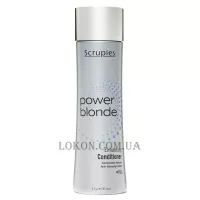 SCRUPLES Power Blonde Enhancing Conditioner - Зміцнюючий кондиціонер для світлого волосся