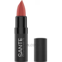 SANTE Matte Lipstick - Матова біопомада для губ