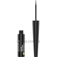 SANTE Liquid Eyeliner - Рідка підводка для очей, чорна