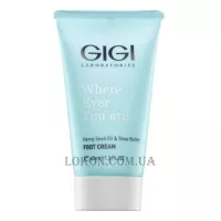 GIGI Hemp Seed Oil Shea Butter Foot Cream - Пом'якшуючий крем для ніг