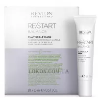 REVLON Restart Balance Clay Scalp Mask - Регулююча глина для шкіри голови