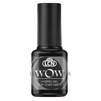 LCN WOW Hybrid Gel Top Coat, matt - Матовий топ для лаків WOW