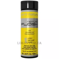 ABRIL et NATURE Nature Flash Hair Color Cream 0.3 Маска з пігментом "Жовта"