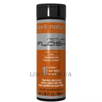 ABRIL et NATURE Flash Hair Color Cream 0.4 - Маска з пігментом "Помаранчева"