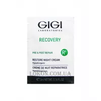 GIGI Recovery Restore Night Cream - Відновлюючий нічний крем (пробник)