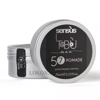 SENSUS Tabu Man Extra Strong Pomade 57 - Помадка для волосся