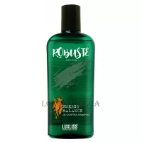 LUXLISS Robuste Oil Control Shampoo - Чоловічий шампунь для жирної шкіри голови