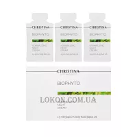 CHRISTINA Bio Phyto Normalizing Night Cream sachets kit - Нормалізуючий нічний крем (30 саше)