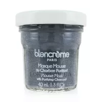 BLANCREME Mousse Mask with Purifying Charcoal - Очищувальна маска "Вугілля"