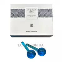 INSPIRA Mykonos Blue Cooling Massage Tools - Масажери-маракаси