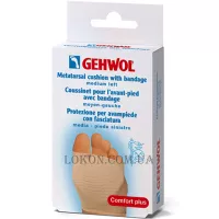 GEHWOL Metatarsal Cushion - Захисна подушка під плюсну з гель-полімеру та бандажу, права, середня