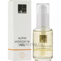 DR.KADIR Alpha Hydroxy 10 Peel - Альфа-гідроксі пілінг