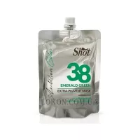 SHOT Ambition Color Extra Pigment Mask 38 Emerald Green - Маска з пігментом прямої дії 