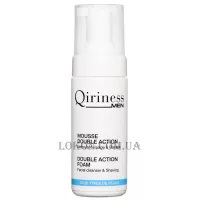 QIRINESS Men Double Action Foam - Чоловіча очищуюча пінка подвійної дії