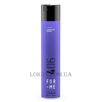 FRAMESI For-Me 406 Hold&Brush Me Hairspray - Лак сильної фіксації