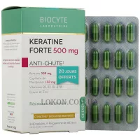 BIOCYTE Keratine Forte Anti-Chute - Жувальні таблетки проти випадіння волосся