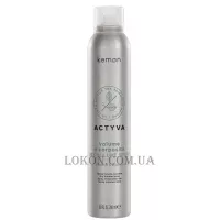 KEMON Actyva Volume e Corposità Dry Volume Spray - Спрей для надання об'єму тонкому волоссю