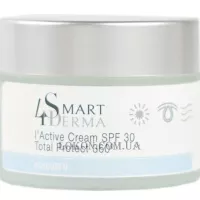 SMART4DERMA Aquagen L'active Cream SPF30 - Екстразволожуючий крем SPF-30 із церамідами для сухої та нормальної шкіри