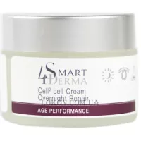 SMART4DERMA Age Performance Cell2cell Cream Overnight Repair - Хронобіологичний енергетичний нічний ліфтинг-крем