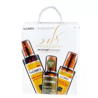SARYNA KEY Damage repair Oils Philosophy - Набір (олія 105мл, спрей-блиск 250мл, олія для тіла 110мл)