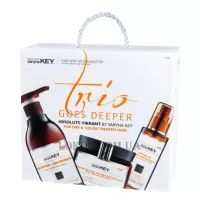 SARYNA KEY Color Lasting Trio - Набір для відновлення волосся (шампунь 500мл, маска 500мл, олія 105мл)