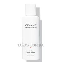 VIVANT BP 3% Acne Wash - Засіб для вмивання проти акне з 3% бензоїл пероксидом