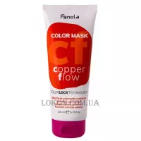 FANOLA Color Mask Copper Flow - Маска тонувальна для зволоження та живлення 