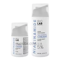 BIO LAB ESTETIC Extra Moisturizing Cream - Екстразволожуючий нічний крем-бустер з ніацинамідом 5%