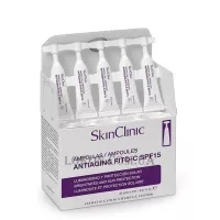 SKIN CLINIC Antiaging Fito-C SPF15 Ampoules - Антивіковий коктейль з вітаміном С