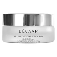 DÉCAAR Natural Exfoliation Scrub - Натуральний скраб-ексфоліант