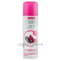 TITANIA Foot Care Spray - Спрей дезодоруючий для взуття