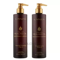 L'ANZA Keratin Healing Oil Emergency Service Backbar Kit - Набір для відновлення волосся