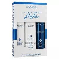 L'ANZA Healing Moisture Holiday Trio Box - Набір для зволоження волосся