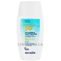 SENSILIS Antiaging & Light Water Fluid 50+ - Сонцезахисний антивіковий флюїд