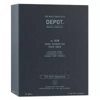 DEPOT 808 Deep Hydration Face Mask - Зволожуюча й відновлююча маска для обличчя й шиї