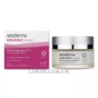 SESDERMA Acglicolic Classic Moisturizing Cream SPF15 - Зволожуючий крем SPF-15