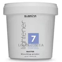 SUBRINA Lightener 7 Master Bleaching Powder Blue - Знебарвлююча пудра блакитна