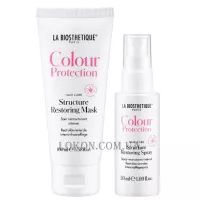 LA BIOSTHETIQUE Colour Protection Structure Restoring Treatment (mask/100ml + spray/50ml) - Набір для глибокого відновлення та захисту кольору