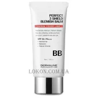 DERMALINE Perfect 3 Shield Blemish Balm SPF 50 /PA+++ - BB-кpeм