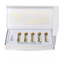 KRX AESTHETICS White and Bright Meso Booster Ampoules - Освітлюючий бустер-концентрат